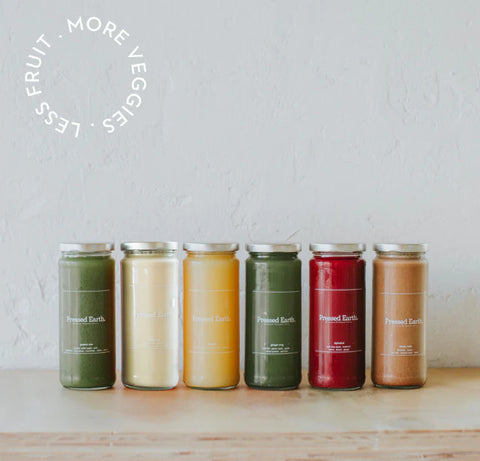 Pressed Earth Juice Cleanse - Low Sugar